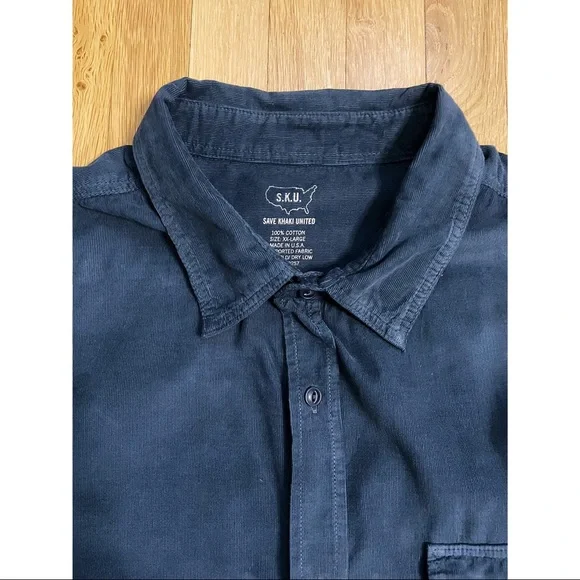 Save Khaki United S.K.U Fine Corduroy Long  Sleeves Shirt - Picture 5 of 13